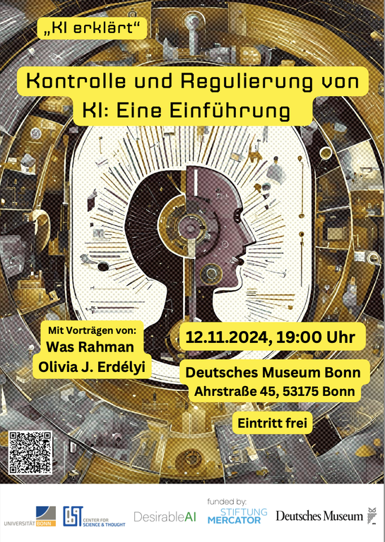 Werbeplakat Deutsches Museum Kontrolle und Regulierung Werbeplakat Deutsches Museum Kontrolle und Regulierung
