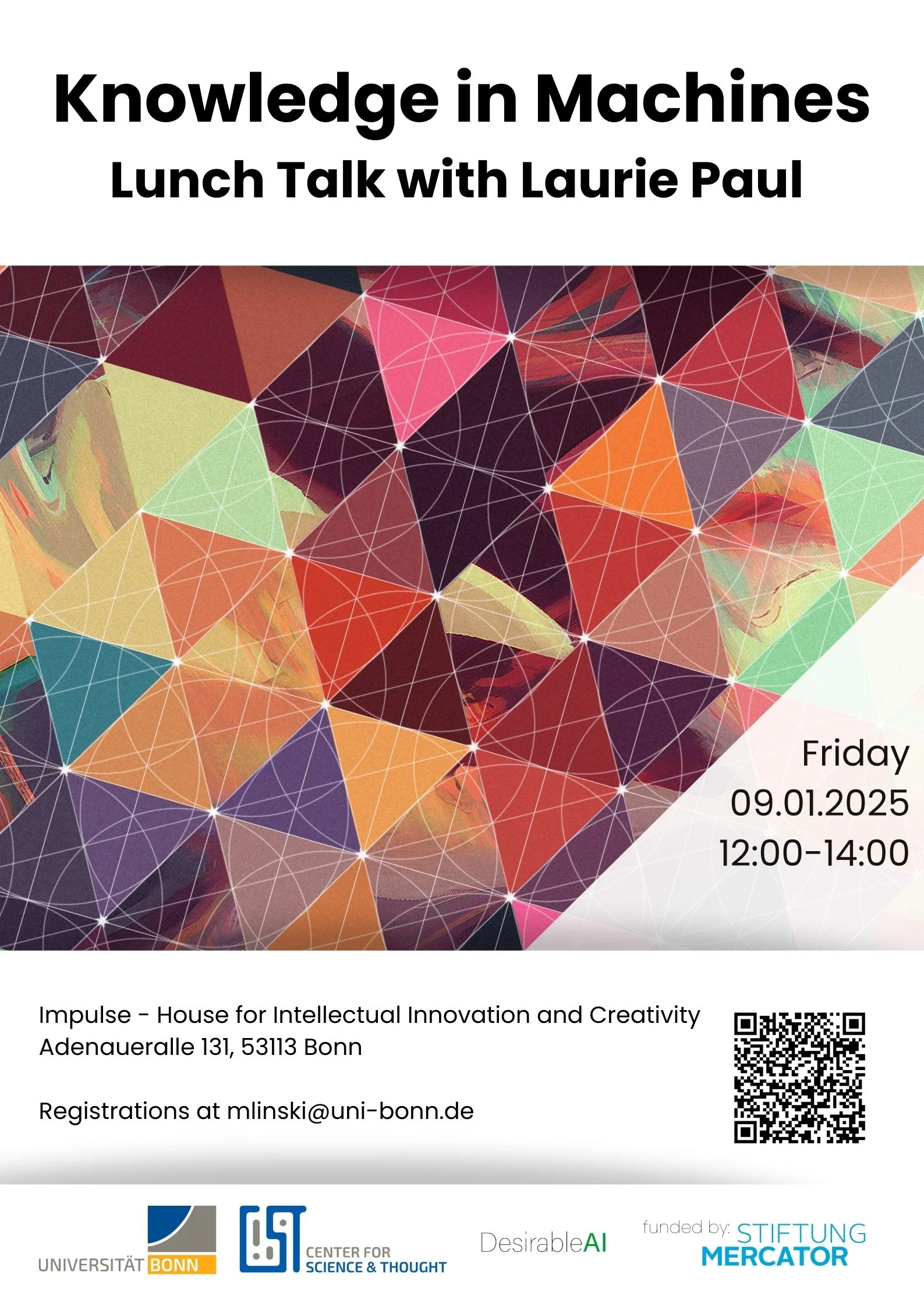 Laurie Paul Talk Plakat .webp