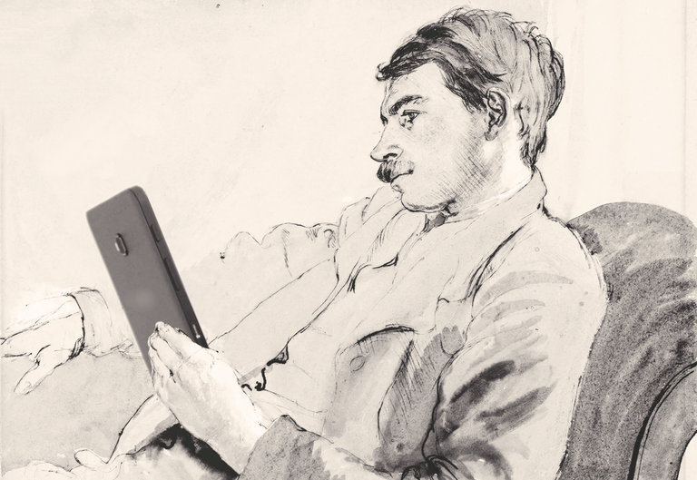 Keynes with tablet.png