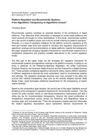 Busch, Platform Regulation and Recommender Systems - From Algorithmic Transparency to Algorithmic Choice 2021-12-09 Abstract.pdf