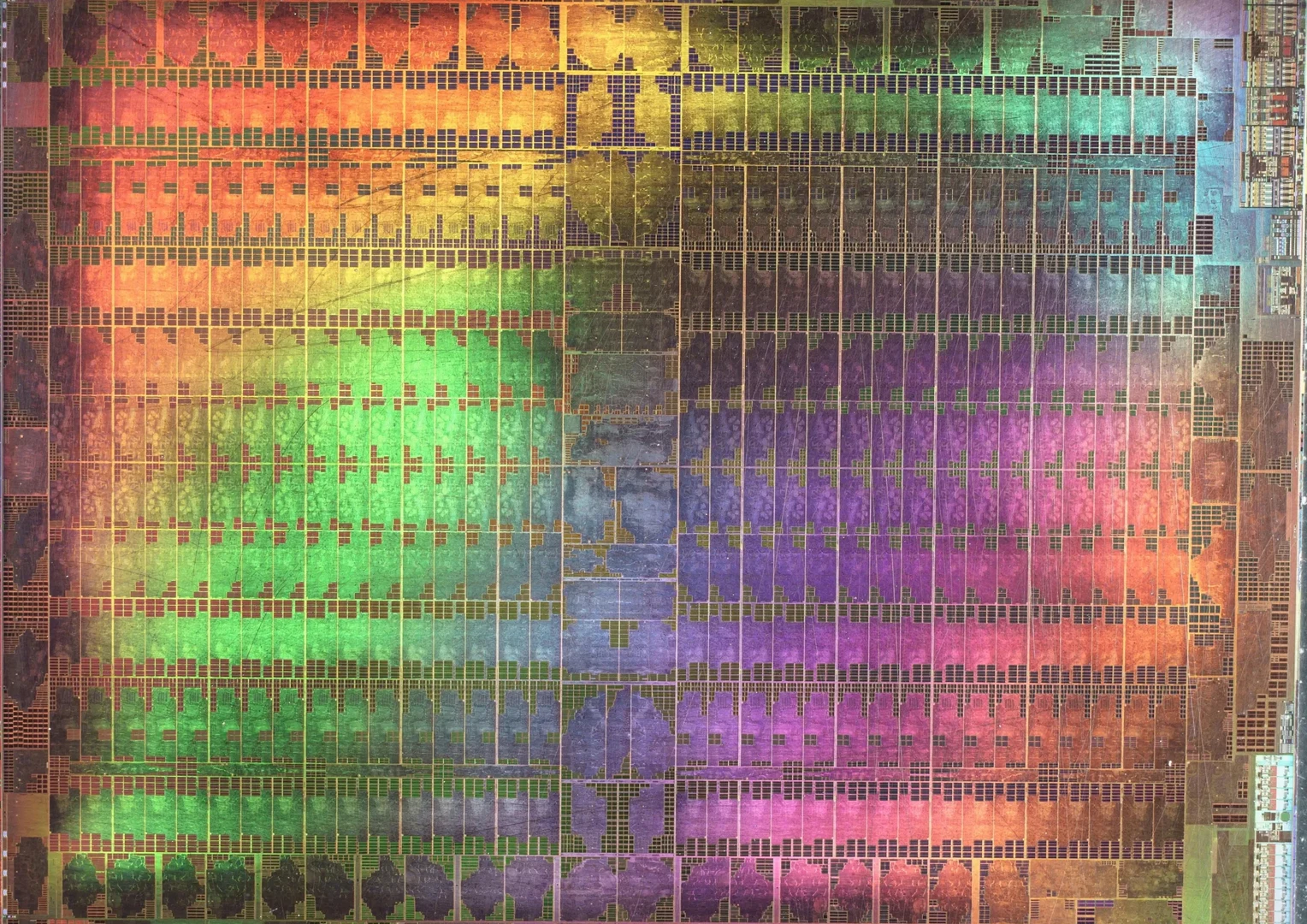 Eine Wissenschaftlerin und ein Wissenschaftler arbeiten hinter einer Glasfassade und mischen Chemikalien mit Großgeräten.